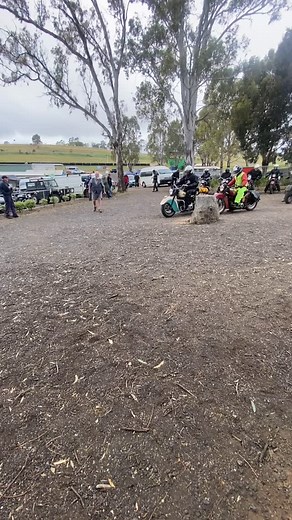 Indian motorcycle club of Australia riding out from broadford motorcycle complex #indianmotorcycles #indianmotorcycle # | Clint Chegwidden
