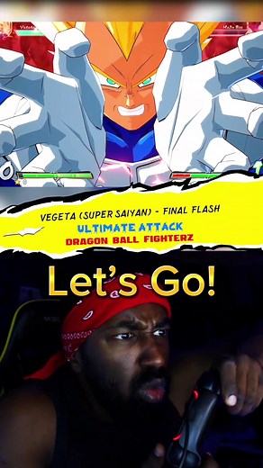 Vegeta's Ultimate Attack! Unleashing the Final Flash in Dragon Ball FighterZ