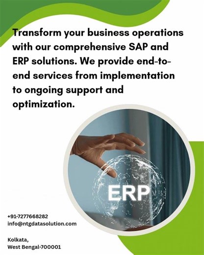 Streamline operations and drive business growth with our expert SAP / ERP Implementation services