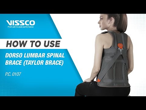How to Wear & When to use Vissco Taylor Brace