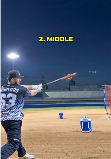 Where you hit the ball matters! #slowpitch #softball #slowpitchhank | how to hit a softball