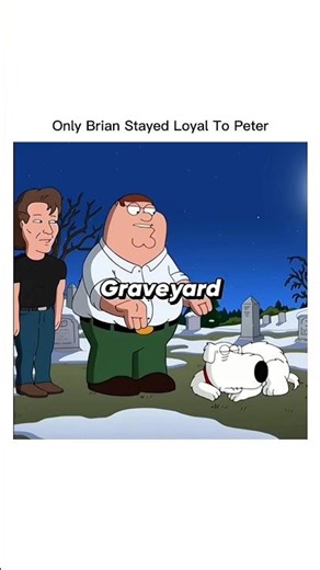 Only Brian Stayed Loyal to Peter #familyguy #shorts