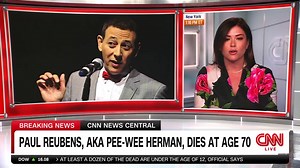 Paul Reubens, who found fame as the quirky man-child character Pee-wee Herman, has died, his publicist announced in a statement. He was 70. https://cnn.it/479Bgw6 | CNN International