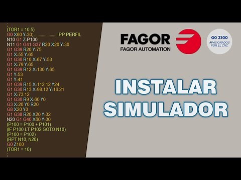 Simulador CNC Gratis para FRESADORA y TORNO ✅ [Fagor ISO]