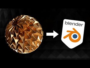 I made My childhood favorite origami in blender