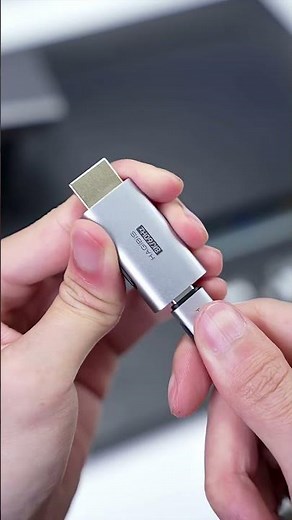 USB-C to HDMI Adapter for Wired Screen Mirroring on Phones, Tablets & Laptops #tech #smartphone