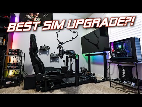 The BEST New Upgrades for my Racing Sim Setup! | Full Setup Walkthrough
