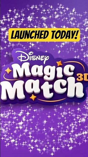 Disney launches Magic Match 3D - A new #disney & #pixar #mobilegame . #disneygames