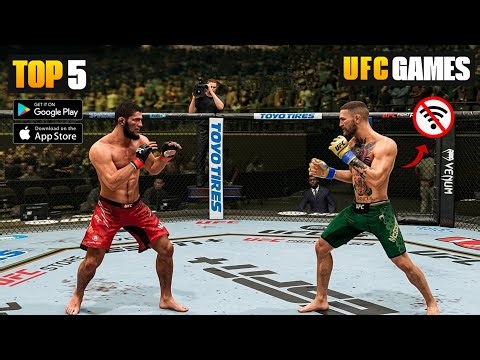 TOP 5 UFC GAMES FOR ANDROID & IOS 🔥|| MMA FIGHTING GAMES (OFFLINE/ONLINE)
