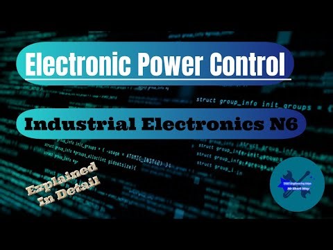 Electronic Power Control Industrial Electronics N6