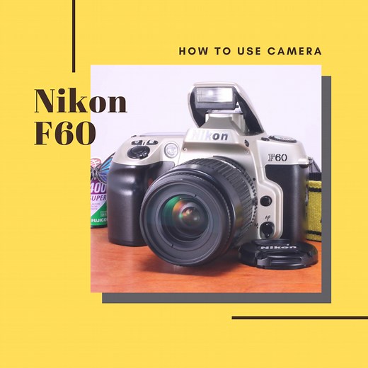 Nikon F60 フィルム一眼レフの使い方 | Totte Me Camera