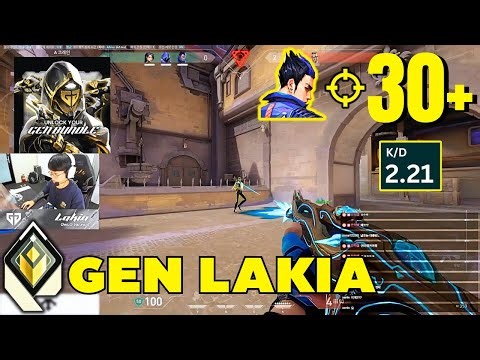MVP! 31 KILLS! GEN LAKIA YORU RADIANT RANKED GAMEPLAY [APAC]