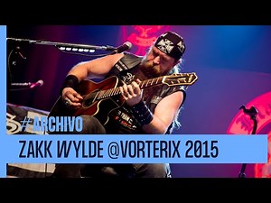 MACHINE GUN MAN - ZAKK WYLDE Live @vorterix - 2015