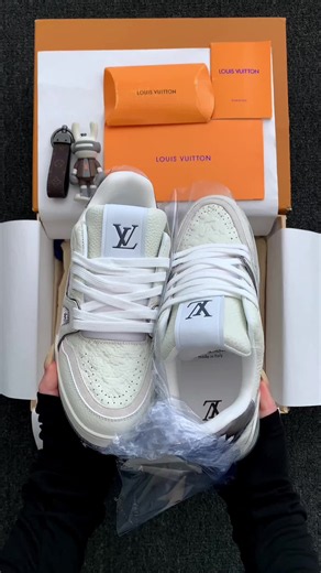 White LV Trainer Styling Guide for Men