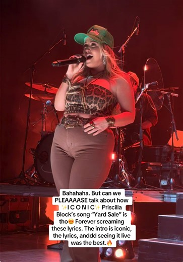 Forever screaming these lyrics 📣 @priscillablock @Priscilla & Kara @Block Party Band #priscillablock #thingsyoudidntseetour #priscillablockconcert #blockparty #countryconcert