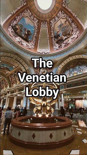 Wandering Through Venetian Lobby ✨ Las Vegas Hotel