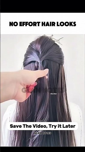 Easy Half Up Ponytail Hairstyle 💖 Quick & Cute Look #HalfUpHairstyle #PonytailStyle #CuteHairstyle