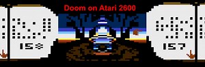 Playing Doom on an Atari 2600 #Doom #Gaming #Atari