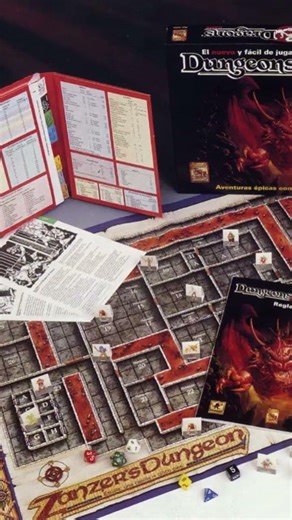 TSR’s 1991 Easy To Master D&D Board Game #dnd #shorts #ttrpg