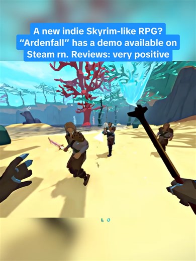 Ardenfall is a first-person open-world RPG inspired by classic Elder Scrolls titles, developed by Spellcast Studios. A playable demo is available on Steam, while the full game is in development with no official release date confirmed. #gaming #gamingnews #pcgaming #Ardenfall