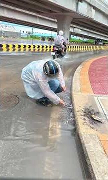 Waterlogged Streets Revived Through Drain Work