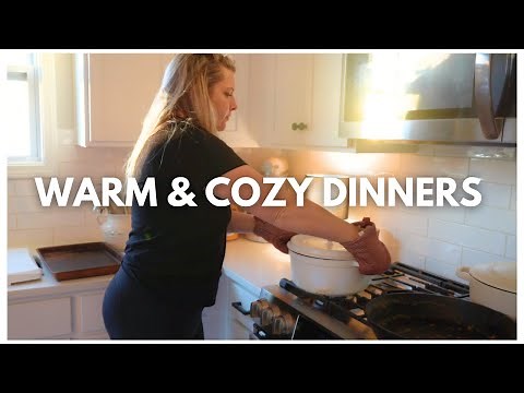 3 Cozy Winter Dinners for Cold Nights | SIMPLE & COZY COMFORT FOOD