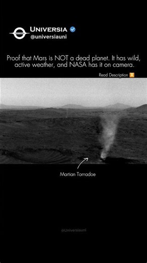 A TORNADO on MARS! 🌪️