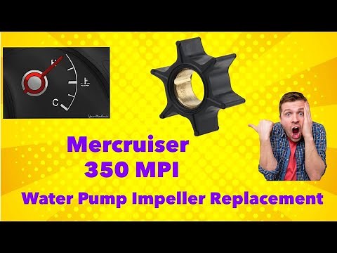 Mercruiser 350 MPI Seawater Pump Impeller Replacement