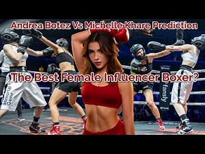 The Best Female Influencer Boxer? | Andrea Botez Vs Michelle Khare Prediction