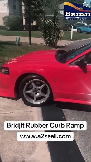 Bridjit Curb Ramp - Best Curb Ramp for Low-clearance cars Corvettes, Porsches, and lowered sedans