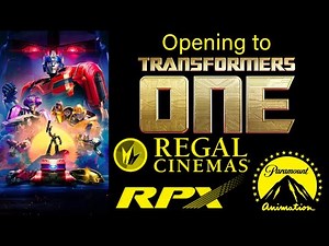 Opening to Transformers One 2024 Regal RPX Cinemas