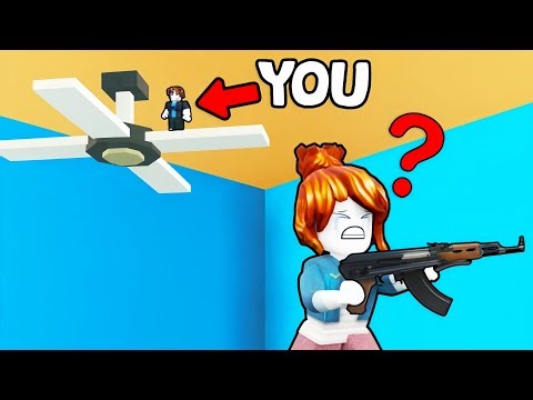 ROBLOX我可以变大缩小来躲起来，变大缩小躲猫猫