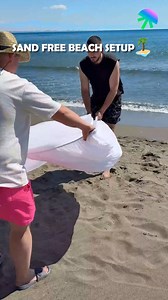 Sand Free Beach Setup 🌊 | Genius Craft