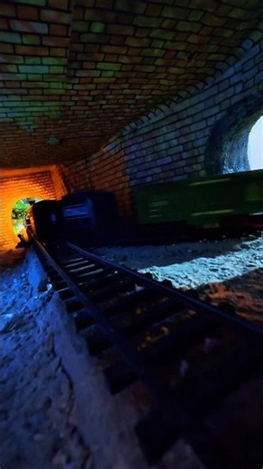 A Miniature Steam Train Ride Through a Perfect Tiny World#MiniatureWorld#Train#Diorama#TinyAdventure