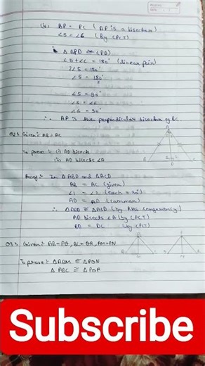 class 9th subject maths chapter 7 exercise 7.3