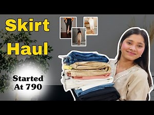 ‪@amazon‬ DENIM SKIRT Haul💐 | 50% to 80% Off | Full Review With Try On💖