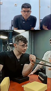 Akimbo arm wrestling with muscular legs 😱☠️☠️ #reaction #fyp #reels #viral | Agus Supardi