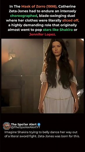 The Pop Stars Who Almost Played Elena #TheMaskOfZorro #MovieFacts #shorts