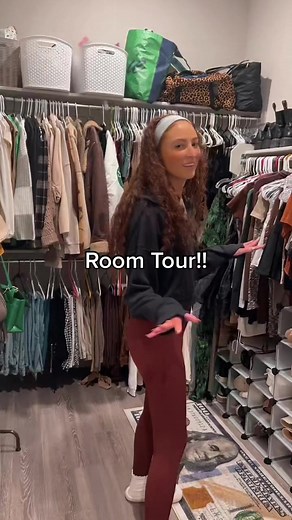 Organized Closet and Room Tour