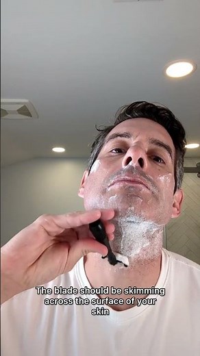 How to shave your beard with a single edge razor | Leaf Shave Twig Razor