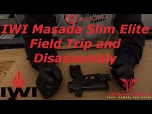 IWI Masada Slim Elite Field Strip And Disassembly For Cleaning And Trigger Removal