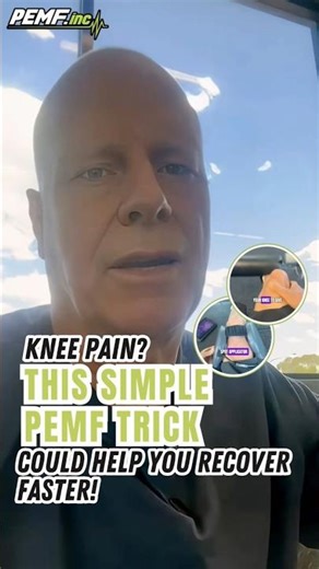 KNEE PAIN? THIS SIMPLE PEMF TRICK COULD HELP YOU RECOVER FASTER!