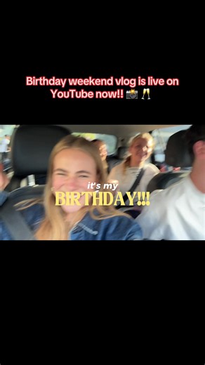 LIVE ON MY CHANNEL NOW!! Come along for an extremely no-filter behind the scenes of a weekend partying in Dunedin!! 🥂📸💗 #nz #dunedin #otago #birthdayvlog #university