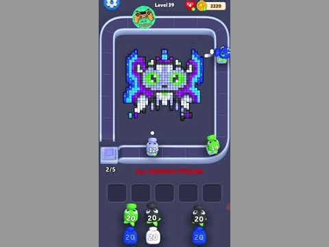Color Blast: Block Shooter Level 39 Gameplay