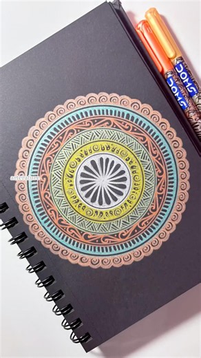 Unique Mandala Pattern For Beginners🌸🎀