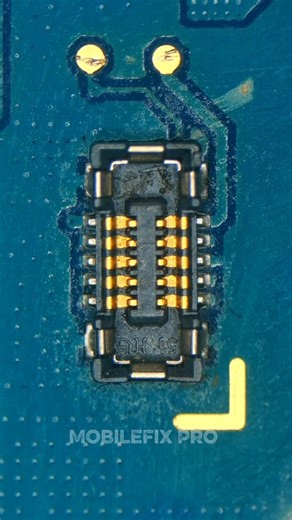 Fingerprint connector change.......#problemfix #smartphone #repair