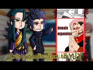 Culling games react to YUJI || 265! || pt.1/1 || Domain expansion || Reaction video