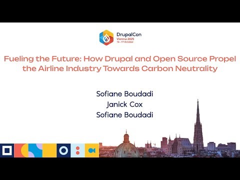 Fueling the Future: How Drupal and Open Source Propel the Airline Industry Towards Carbon Neutrality