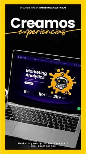 Marketing Analytics | Desarrollo Web, SEO, SEM, UX/UI y Servicios Creativos