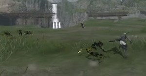 Here's our first look at NieR Replicant gameplay